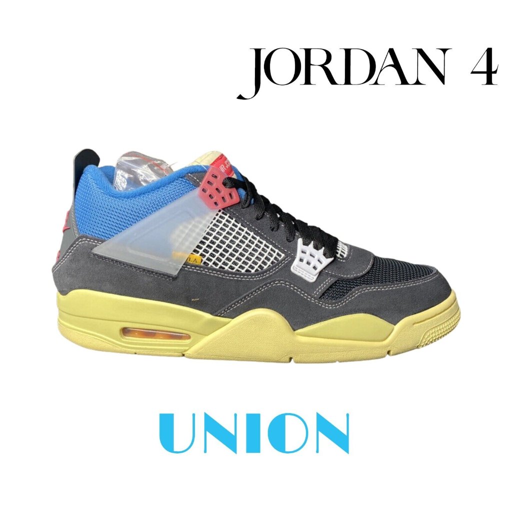 Air Jordan 4 Union Off Noir Nike Ds New Men Size 13